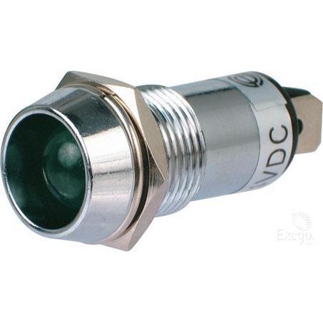 Pilot Light LED Green 12V