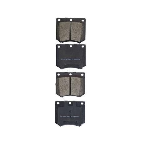Semi Metallic Front Brake Pad Set Semi Metallic Front Brake Pad Set