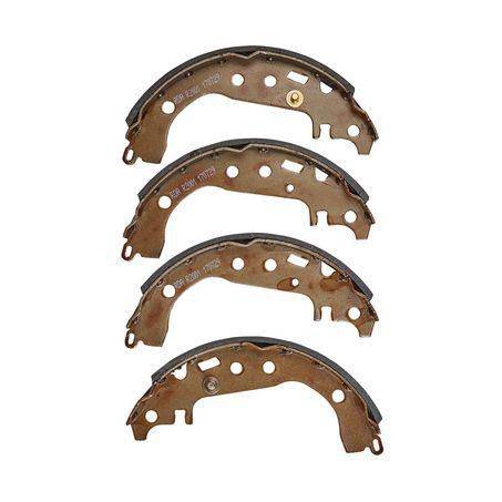 Rear Brake Shoe Set without Hand Brake Lever