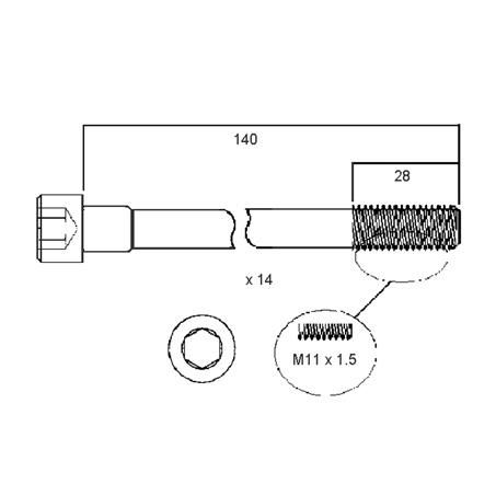 Head Bolt Set