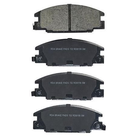 Semi Metallic Front Brake Pad Set Semi Metallic Front Brake Pad Set