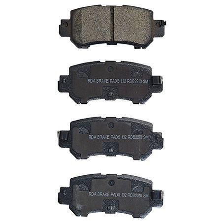 Semi Metallic Rear Brake Pad Set Semi Metallic Rear Brake Pad Set