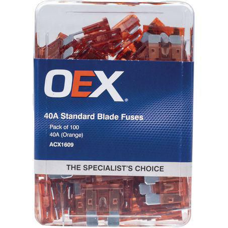 40 Amp Ats Blade Fuse (orange) X 100