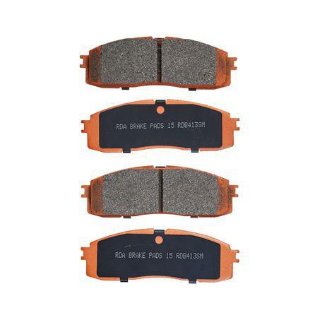 Semi Metallic Rear Brake Pad Set Semi Metallic Rear Brake Pad Set