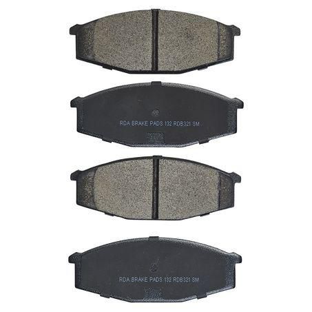 Semi Metallic Front Brake Pad Set Semi Metallic Front Brake Pad Set