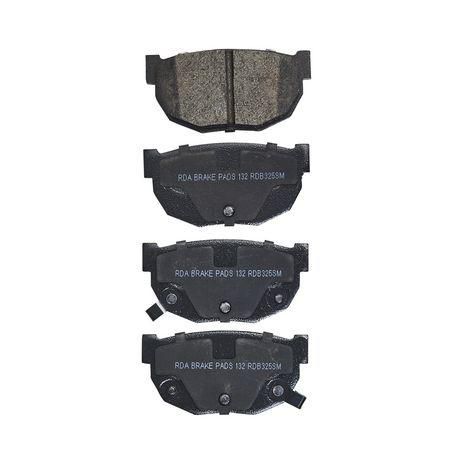 Semi Metallic Rear Brake Pad Set Semi Metallic Rear Brake Pad Set