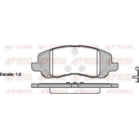 Premium Front Brake Pad Set Premium Front Brake Pad Set