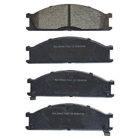 Semi Metallic Front Brake Pad Set Semi Metallic Front Brake Pad Set
