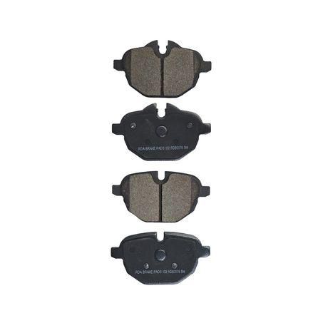 Semi Metallic Rear Brake Pad Set Semi Metallic Rear Brake Pad Set