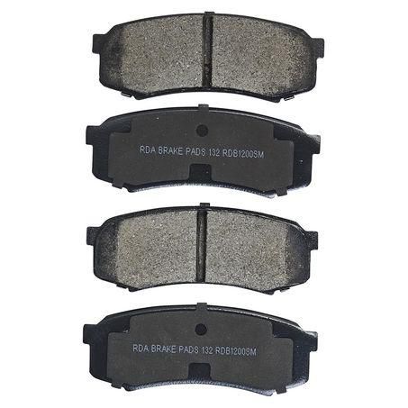 Semi Metallic Rear Brake Pad Set Semi Metallic Rear Brake Pad Set