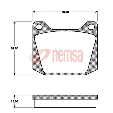 Premium Front Brake Pad Set