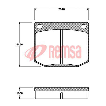 Premium Front Brake Pad Set