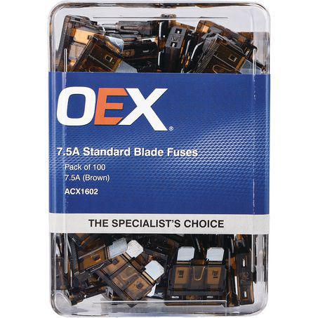 7.5 Amp Ats Blade Fuse (brown) X 100